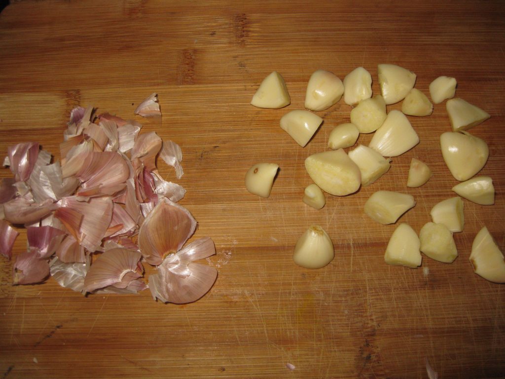 Making Garlic Easy Peeled, Minced, Stored, Ready! Butter Believer