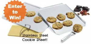 Weekly Giveaway: Stainless Steel Cookie Sheet!
