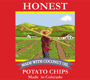 Honest Potato Chips, made with healthy coconut oil!!