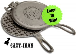 Weekly Giveaway: Cast-Iron Waffle Maker