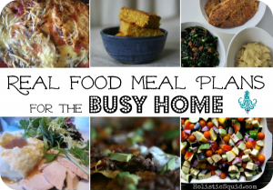Giveaway: Real Food Meal Plans for the Busy Home ($72 Value)