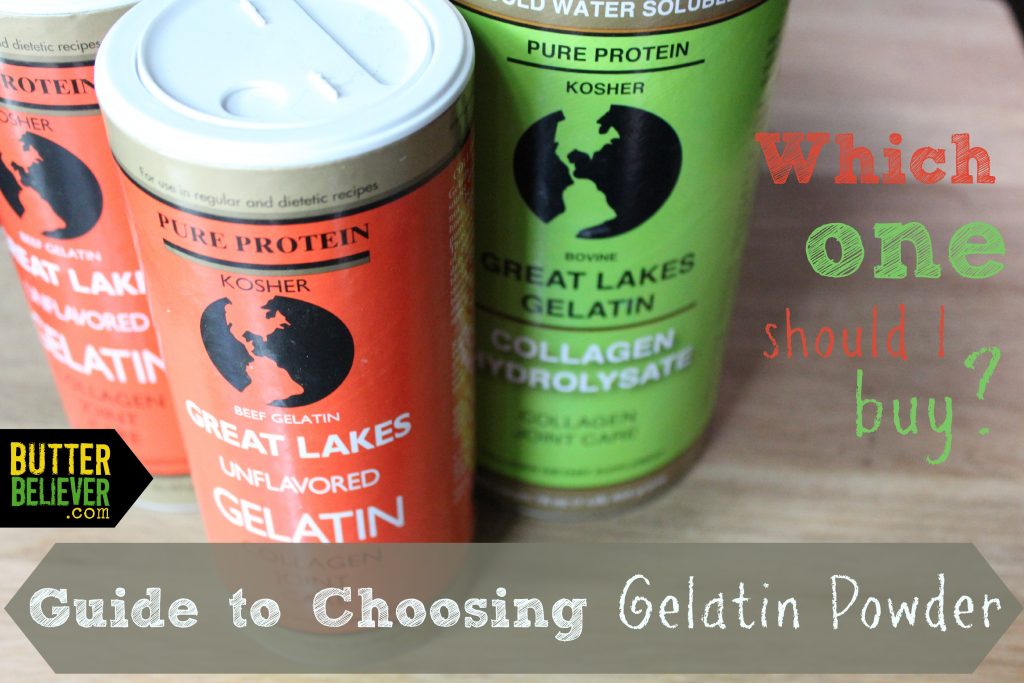 gelatin powder ingredients