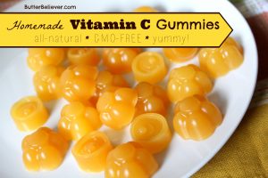 Tasty Orange & Honey Homemade Vitamin C Gummies