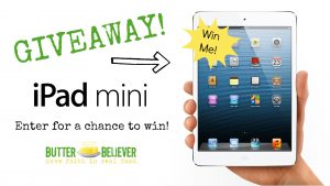 Giveaway: Enter to win an iPad Mini!! ($329 Value)